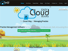 Tablet Screenshot of easycloudbooks.com